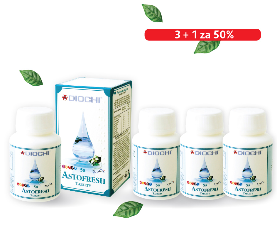 AKCE: Astofresh tablety 3+1 za 50%