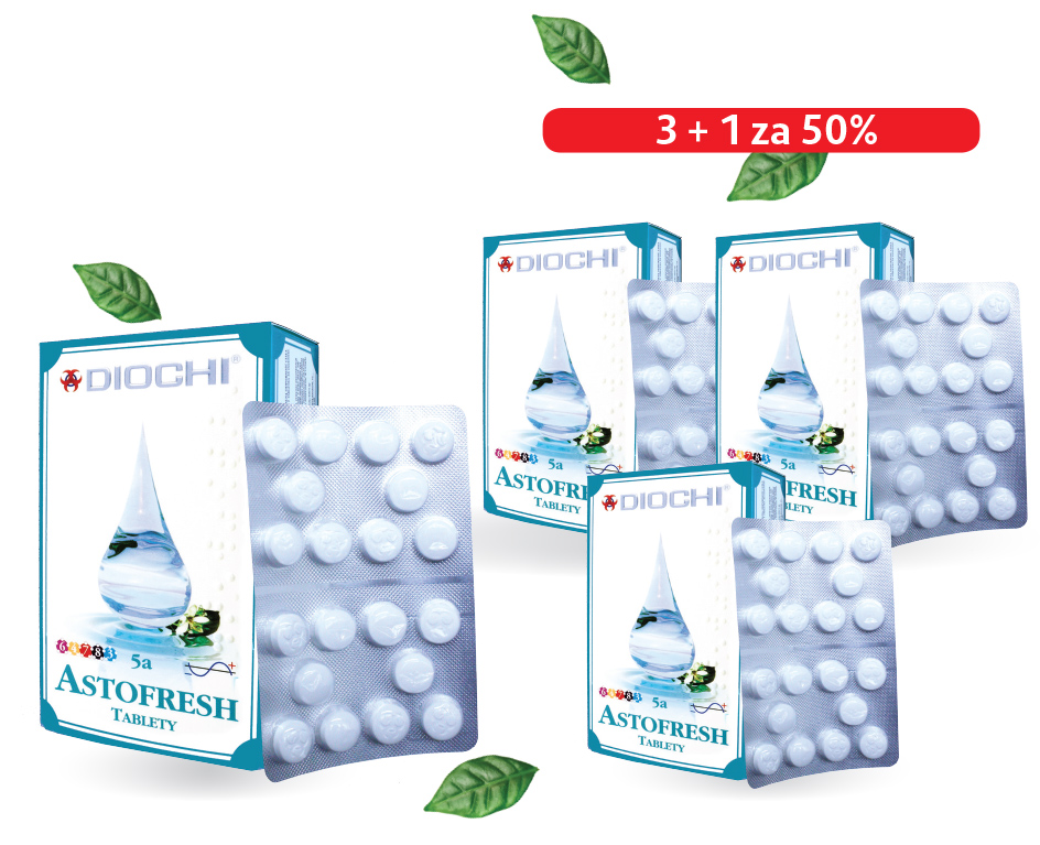 AKCE: Astofresh tablety 3+1 za 50% (blistr)